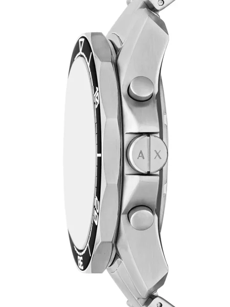 ARMANI EXCHANGE Ceas analogic negru argintiu