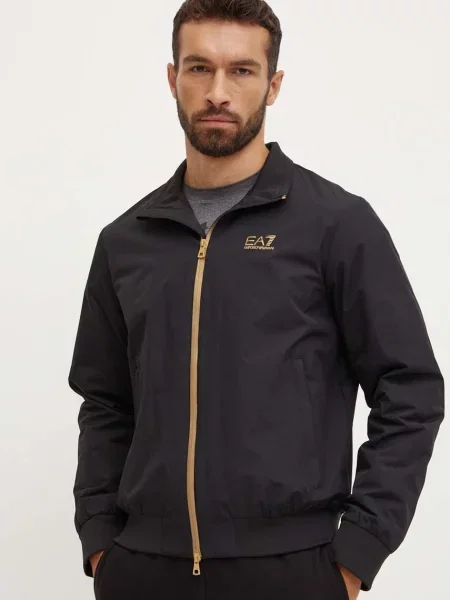 Emporio Armani Geacă de primăvară-toamnă auriu negru