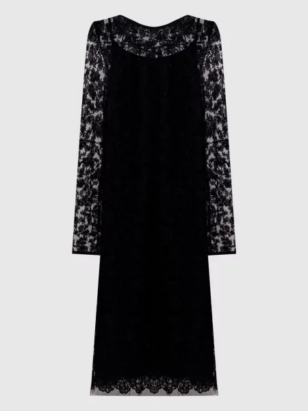 Платье миди Ermanno Scervino черное