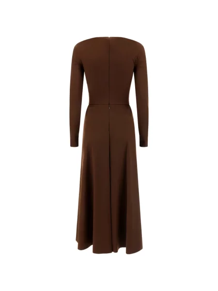 Lung rochie maxi Balenciaga maro