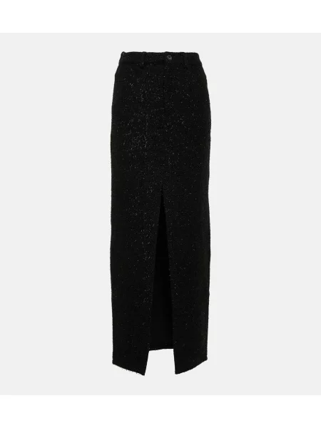 Maksi spódnica maxi Self-portrait czarna