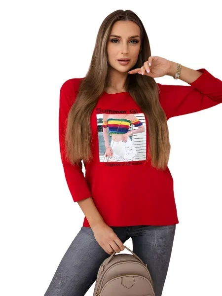 Lumera Tričko červená