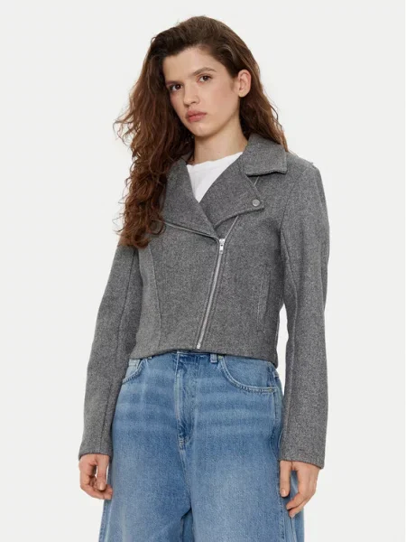 JDY Kurtka przejściowa Mellow szary