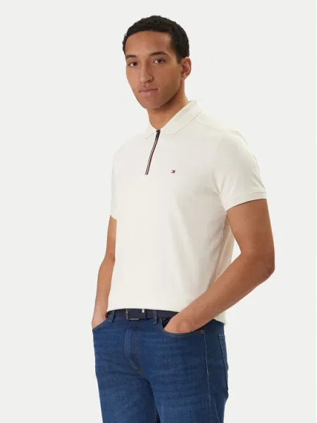 Tommy Hilfiger Pólóing Ekru