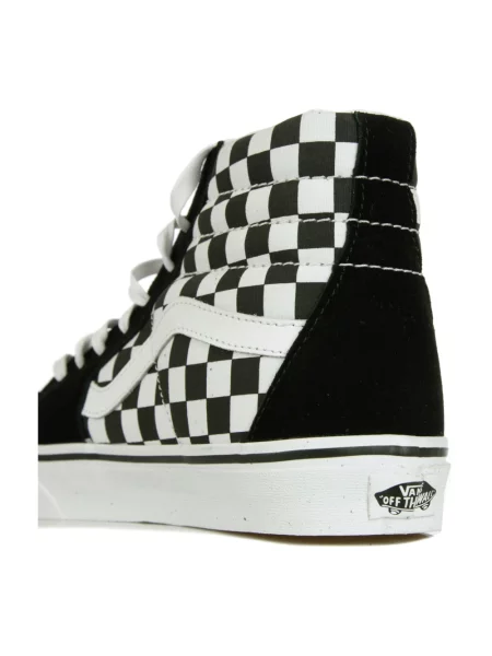 Sneakersy Vans w kratę czarne