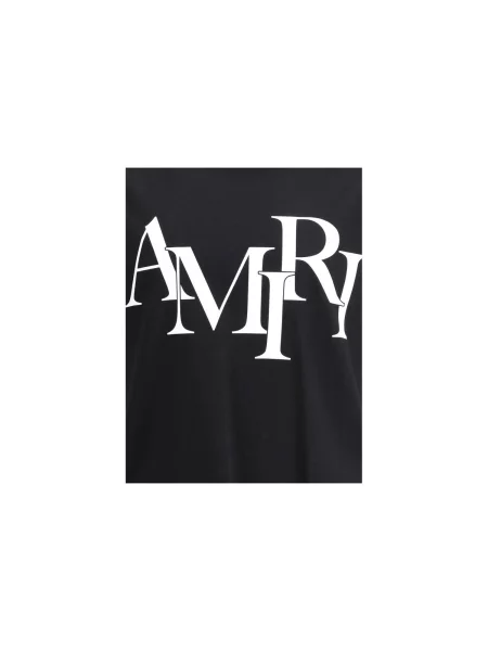 Tricou Amiri cu autograf negru