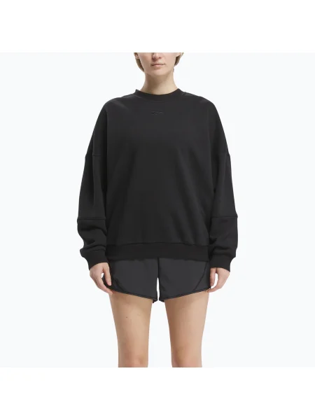 Reebok Mikina Oversize čierna
