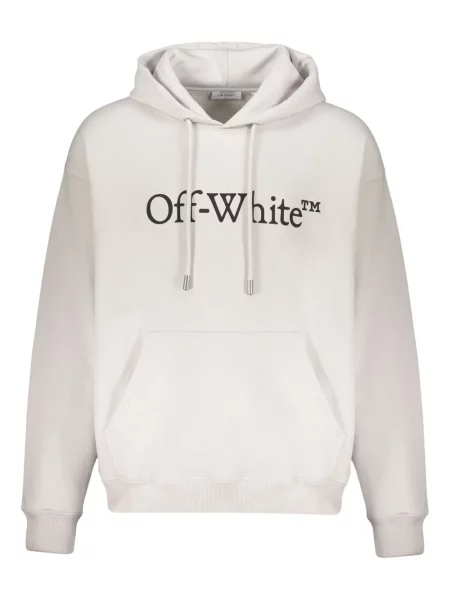 Hanorac cu glugă Off-white alb