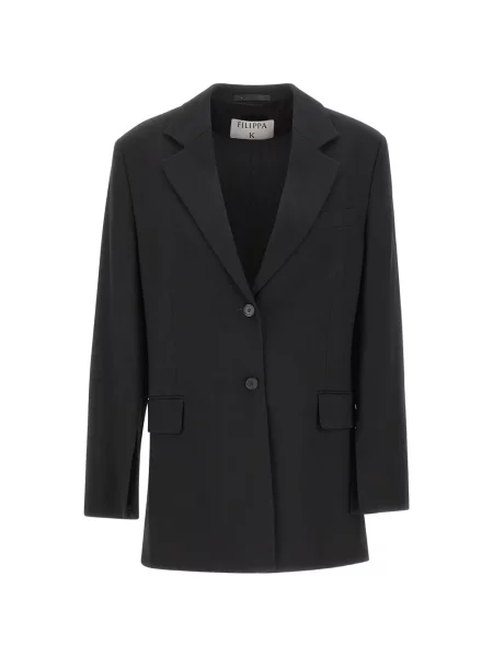 Sacou Filippa K de lână negru