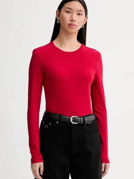 Marc O'Polo Denim koszulka z długim rękawem Kobiety jednolity S czerwony