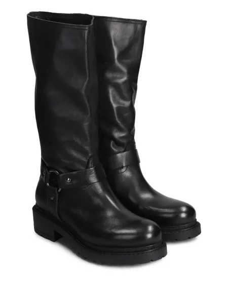 Botine Metisse din piele negru