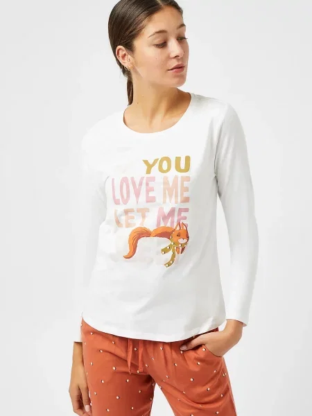 Лонгслив Etam белый