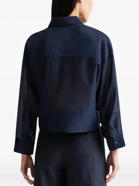 Organza ing Twp kék
