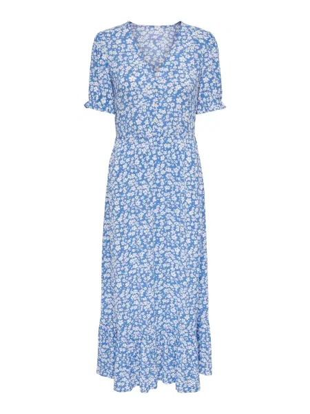 ONLY Rochie de vară ONLChianti albastru deschis alb