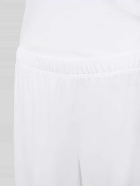 Hanro Piżama Cotton Silk weiss biała