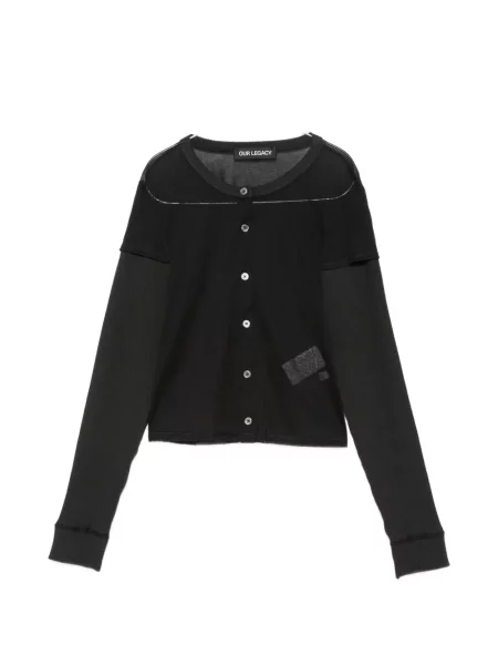 Cardigan Our Legacy tricotate negru