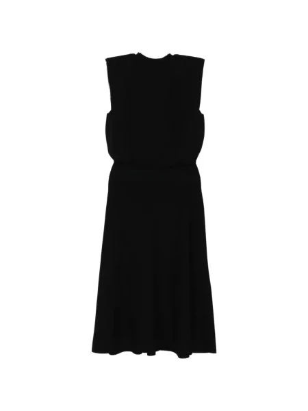 Rochie Less fără mâneci negru
