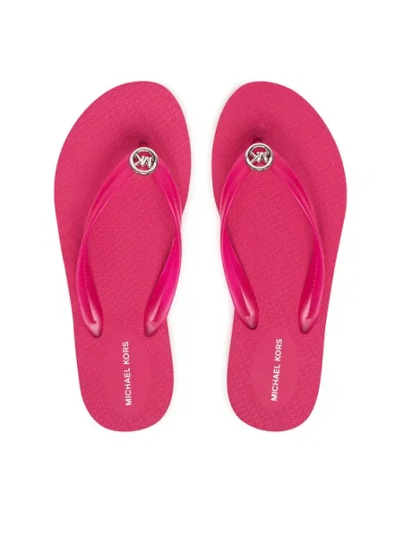 MICHAEL Michael Kors Japonki Posie Flip Flop różowy