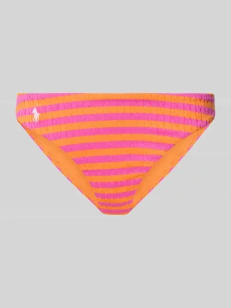 Figi bikini z nadrukiem na całej powierzchni model CABLESTRIPE' Polo Ralph Lauren