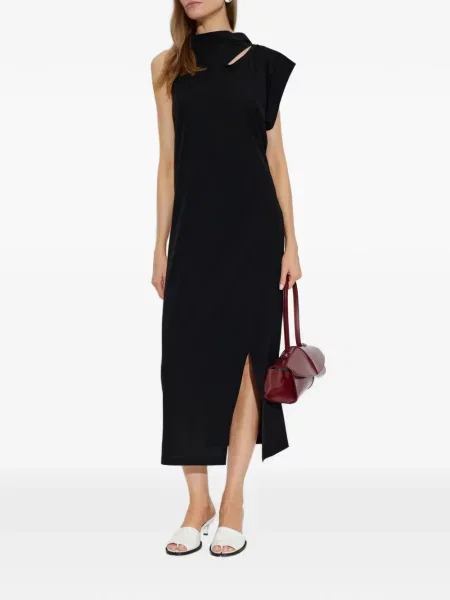 Rochie midi Issey Miyake negru
