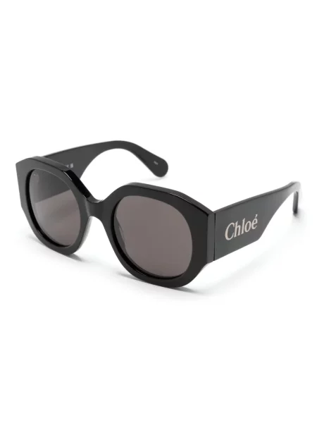 Saulės akiniai Chloé Eyewear juoda