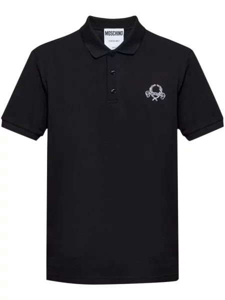 Tricou polo Moschino negru