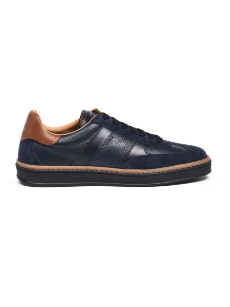 Sneakersy Baldinini zamszowe niebieskie
