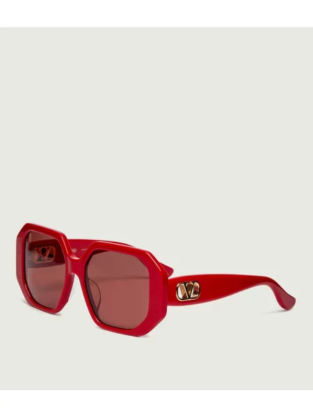 Valentino Ochelari de soare 55 roșu