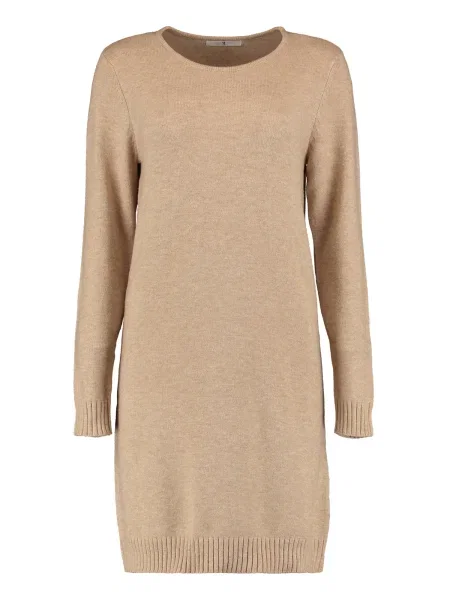 Hailys Rochie tricotat cămilă maro