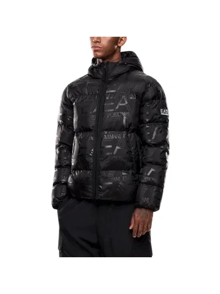 Emporio Armani Zimné bundy Modern Fit čierna