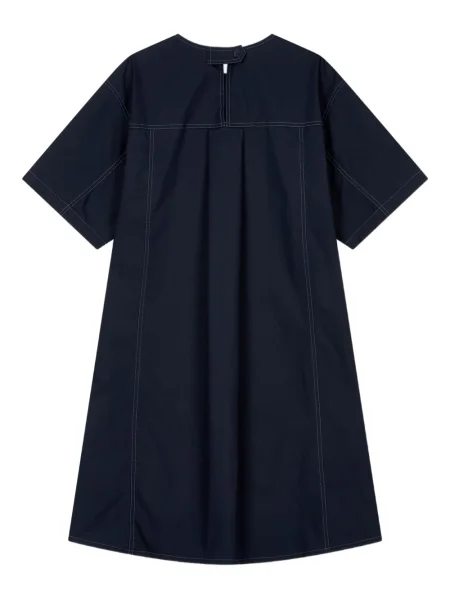 Rochie Studio Tomboy din țesătură twill de costum albastru