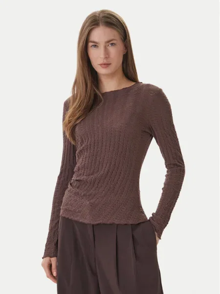 ONLY Bluză Ella maro