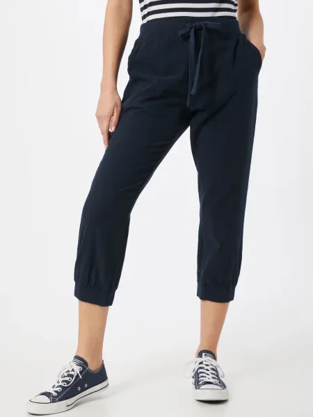 Kaffe Pantaloni Naya Capri închis albastru