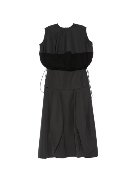 Rochie maxi Litkovska fără mâneci negru