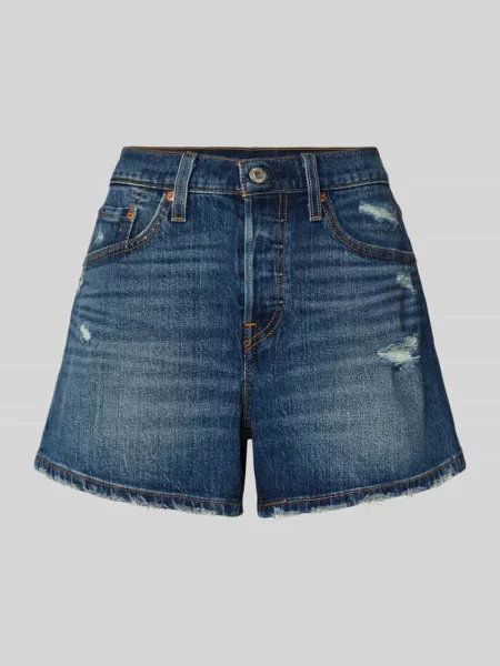 Szorty jeansowe o kroju regular fit z mieszanki bawełny Levi's® 300