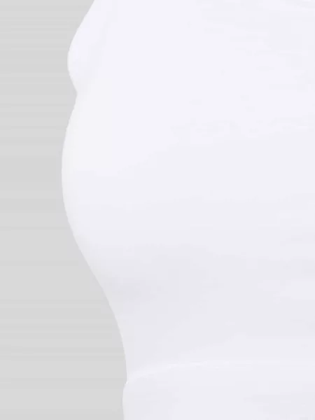 Biustonosz Snocks z logo biały