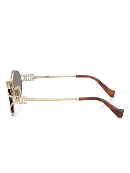 Ochelari de soare Miu Miu Eyewear auriu
