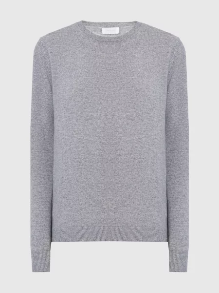 Джемпер з кашеміру Malo сірий