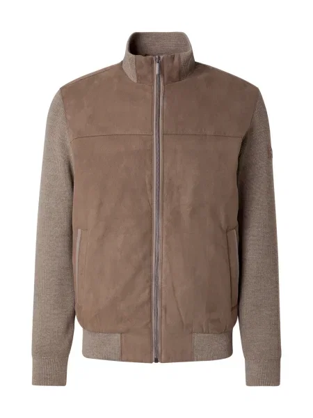 Bugatti Geacă tricotată / taupe gri