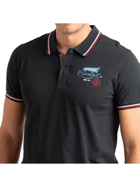 Tricou Privata albastru