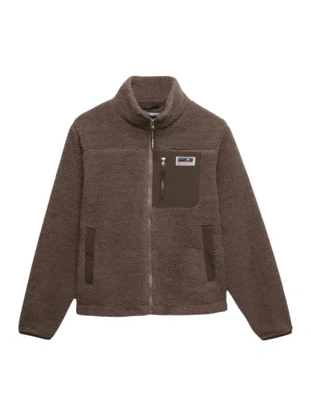 Polar Superdry Heritage Full Zip XS brązowy