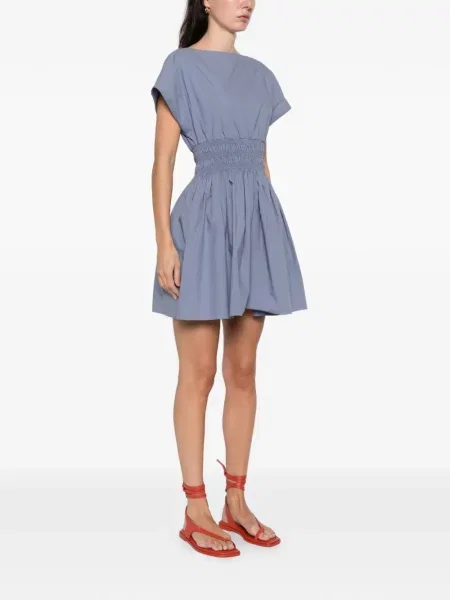Rochie mini Matteau de costum violet