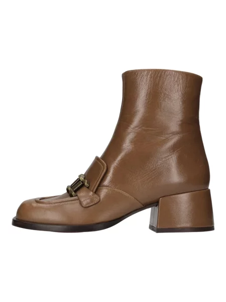Buty do kostki Chie Mihara skórzane brązowe