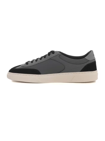 Sneakersy Boss zamszowe szare