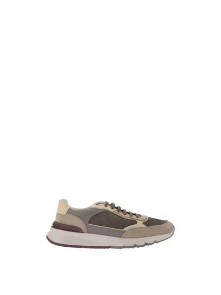 Sneakersy Brunello Cucinelli zamszowe brązowe