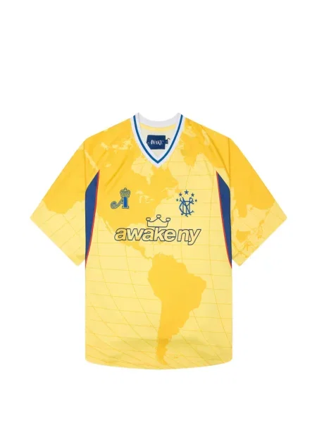 Tricou Awake Ny galben