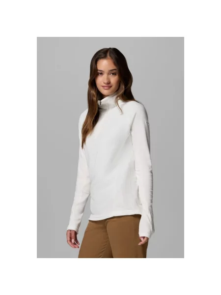 Mikina na zips Columbia biela