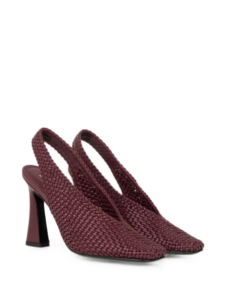 Pantofi cu toc Etro slingback roșu