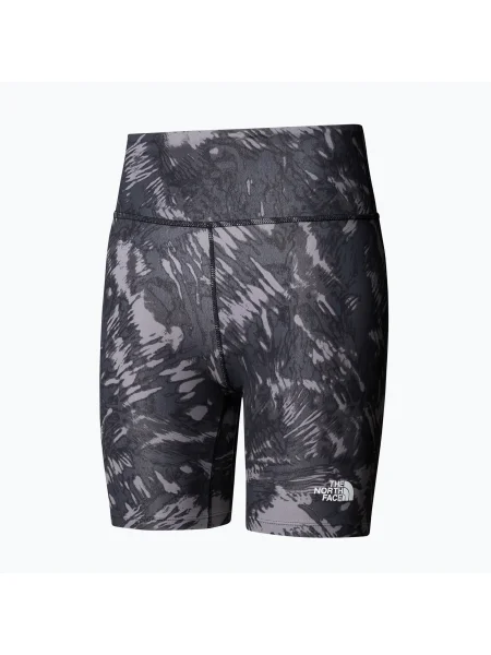 Pantaloni scurți pentru femei The North Face Flex Tight Aop tnf black water negru