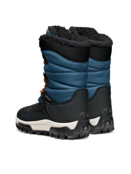 Geox Škornji za sneg J Himalaya B Abx M Mornarsko modra